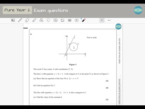 A-Level maths June 2018 Question 6 Paper 1 Edexcel - YouTube