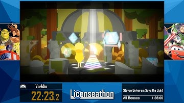 Steven Universe: Save the Light (All Bosses) in 1:25:03 by Varldin