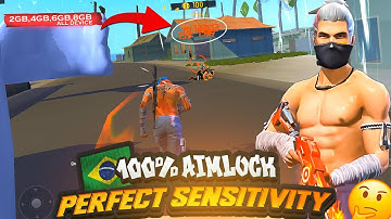 FIND YOUR PERFECT SENSITIVITY : Get 99.99% Headshot For 2Gb,4Gb,6Gb,8Gb Device | Free Fire