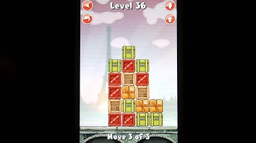 Move the box level 36 Paris Solution Walktrough