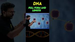 DNA ka full form And Lenth🧬 | Vinay Sir | #doubtnut #ytshortindia #viral_video #scienceproject