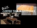 Coffee Table Makeover Coffee Table Makeover