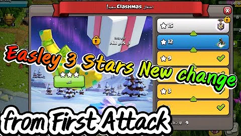 Easley 3 Stars New change Clash of Clans from first attack
