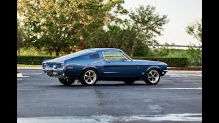 Revology Car Review | 1968 Mustang GT 2+2 Fastback in Ford Liquid Blue