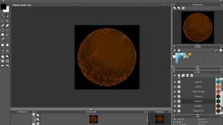 drawing pixel art planets for our game