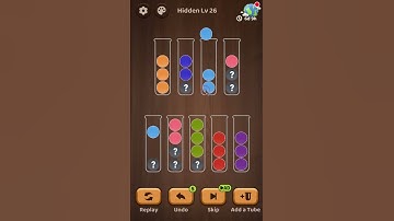 Ball Sort Puzzle: Color Game | Hidden Level 26 |  Mobile Games
