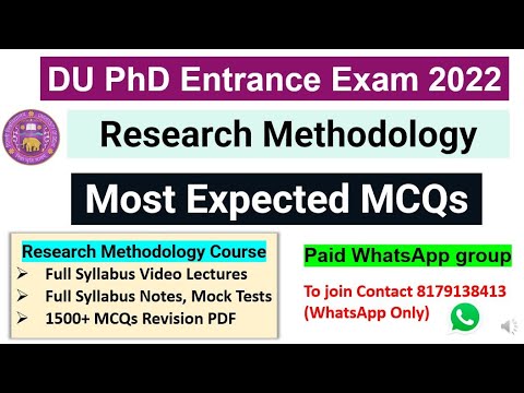 phd entrance exam du