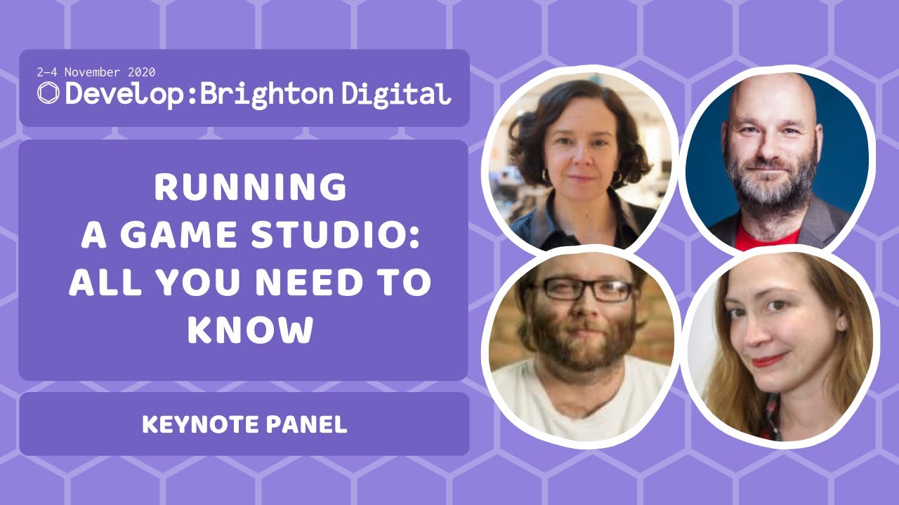 Running a Game Studio - All You Need to Know | Develop:Brighton Digital 2020
