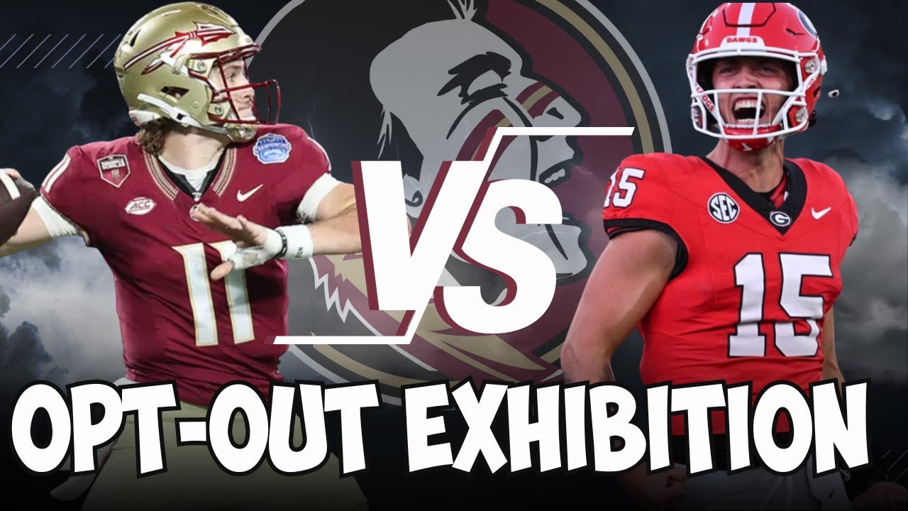 FSU vs UGA Orange Bowl Opt Out Scrimmage Preview & Prediction YouTube