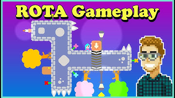 ROTA Gameplay (PC) | Cute & colorful puzzle platformer