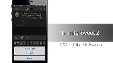 Infinite Tweet 2 - iOS 7 Jailbreak Tweak: Hands-on - iPhone Hacks
