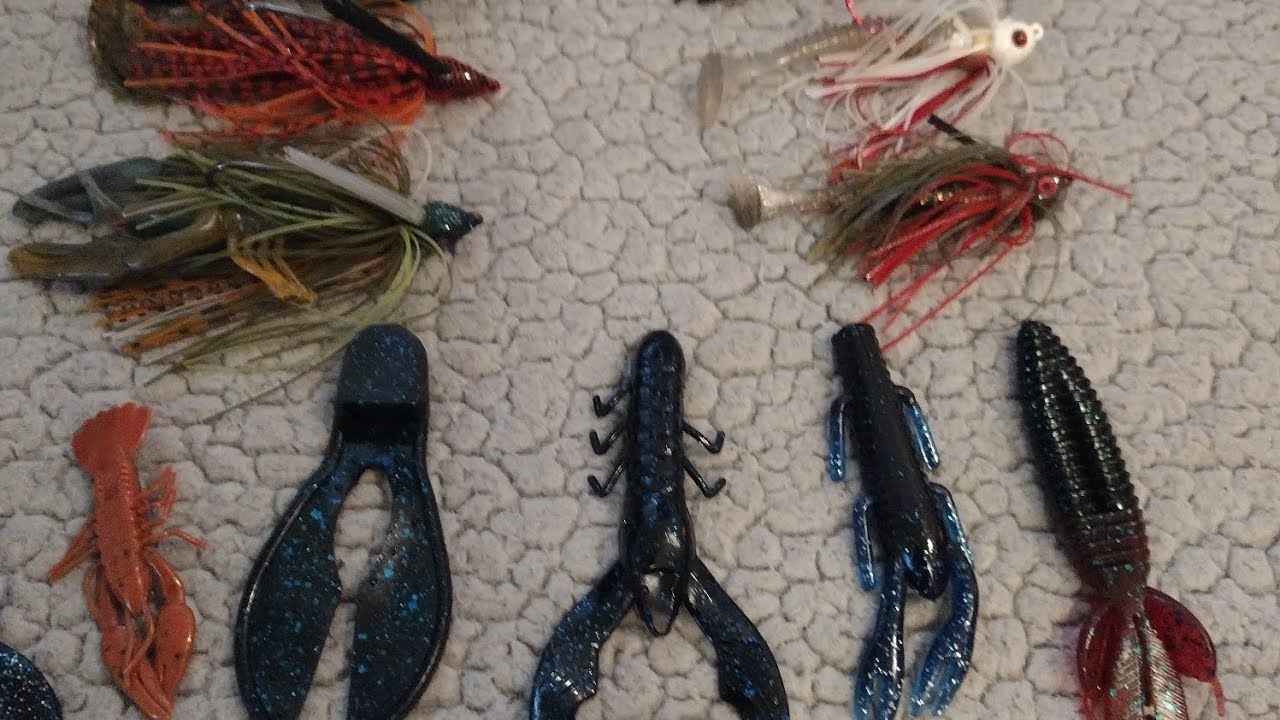 My favorite Jigs and trailers for bass fishing