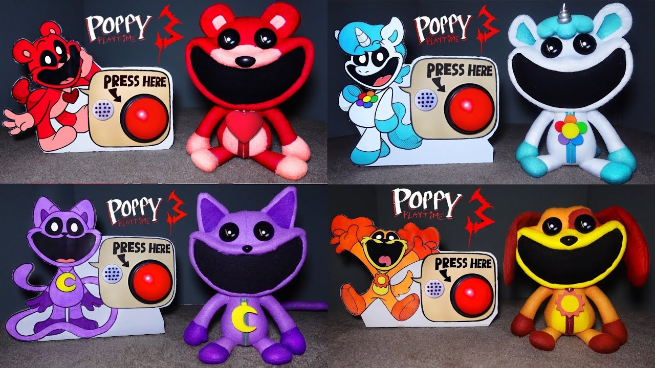 All Poppy Playtime 3 CATNAP DOGDAY BOBBY CRAFTY Boss Fight all-poppy-playtime-3-catnap-dogday-bobby-crafty-boss-fight