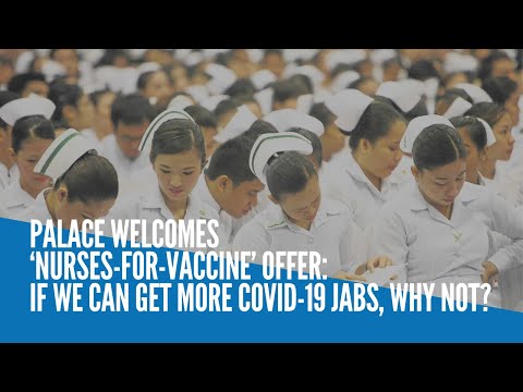 Palace welcomes ‘nurses-for-vaccine’ offer: If we can get more Covid-19 jabs, why not?