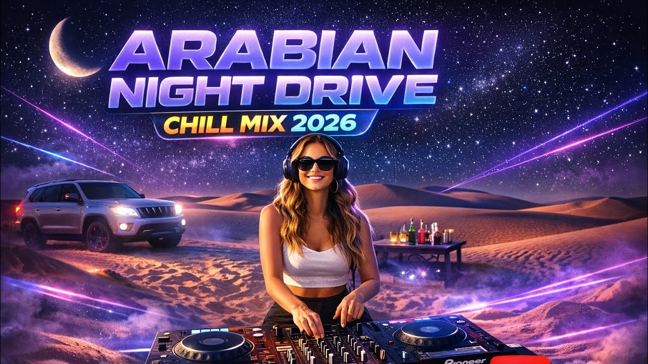 Night Drive in the Desert 🌙 Arabic Deep House / Oriental Techno