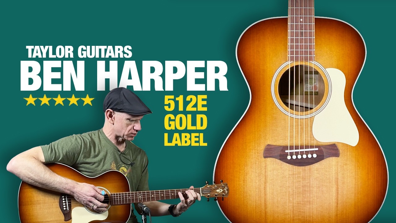 Gold Label Goes Small – Ben Harper 512e from Taylor Guitar