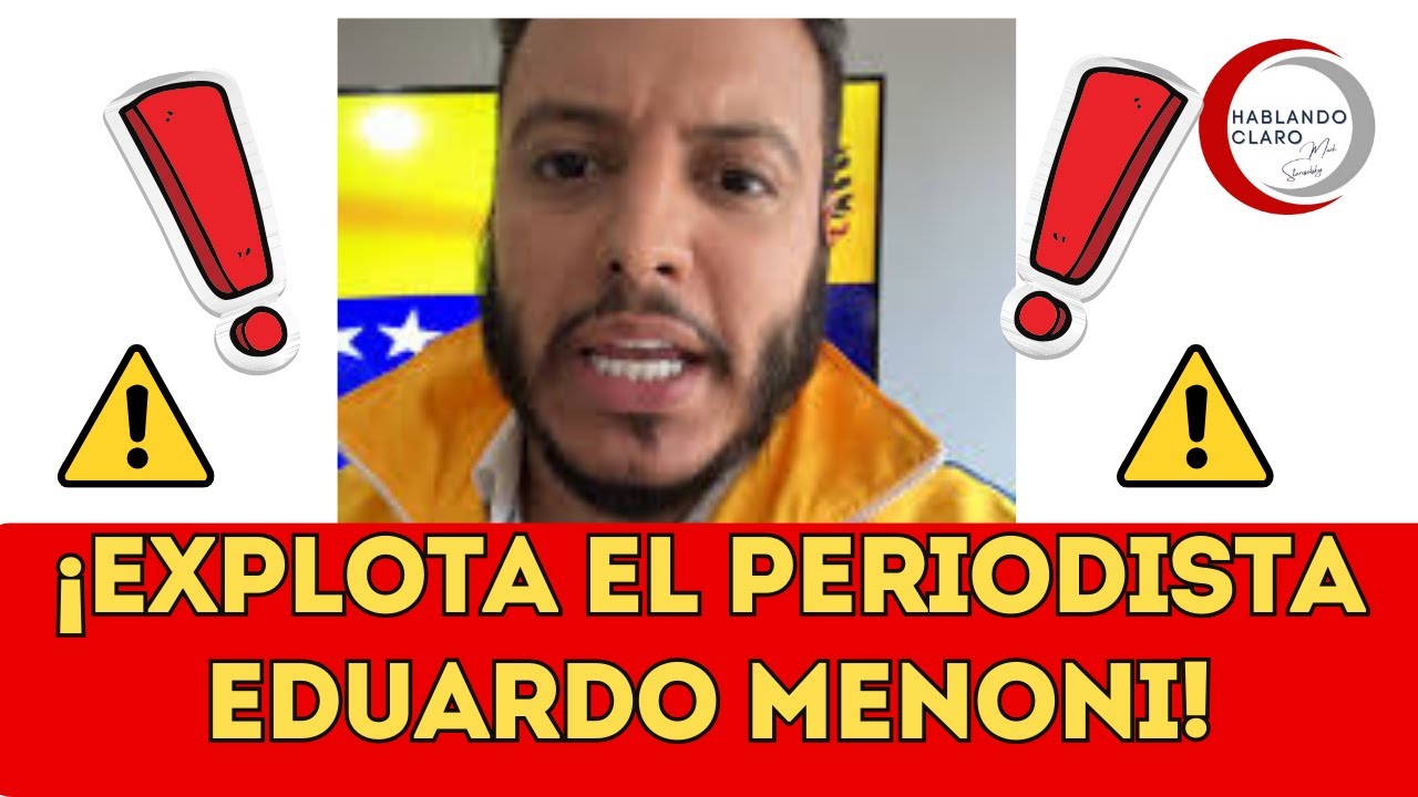 EDUARDO MENONI FUERTE MENSAJE! #hablandoclaroconmarkstar #markstaroselsky -  YouTube