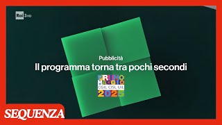 Rai 3 Hd - Breve Sequenza Pubblicitaria - 1 Maggio 2025