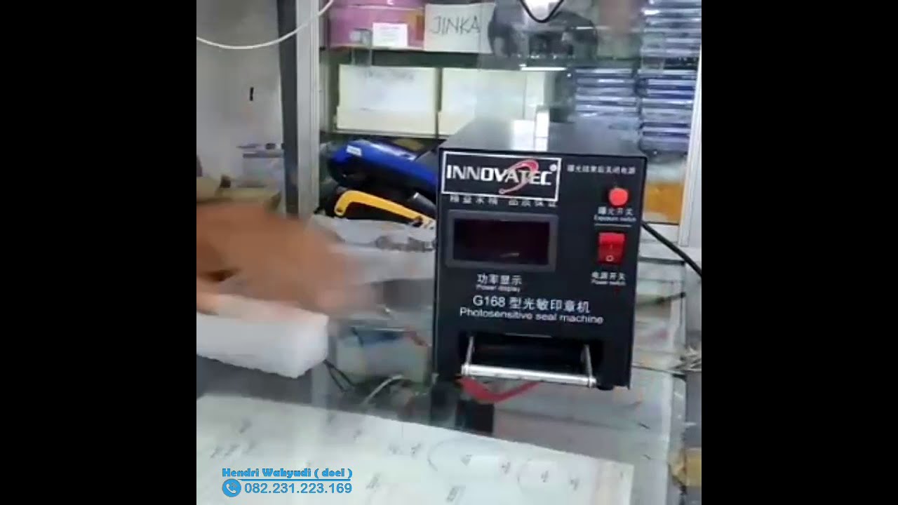 MESIN STEMPEL WARNA FLASH IMPORT PREMIUM INNOVATEC (AnnKay)