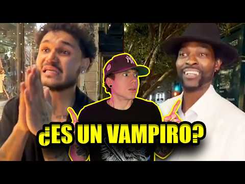 A MAN ASKED FOR HELP ON A LIVESTREAM… HE WAS BEING CHASED BY A REAL VAMPIRE