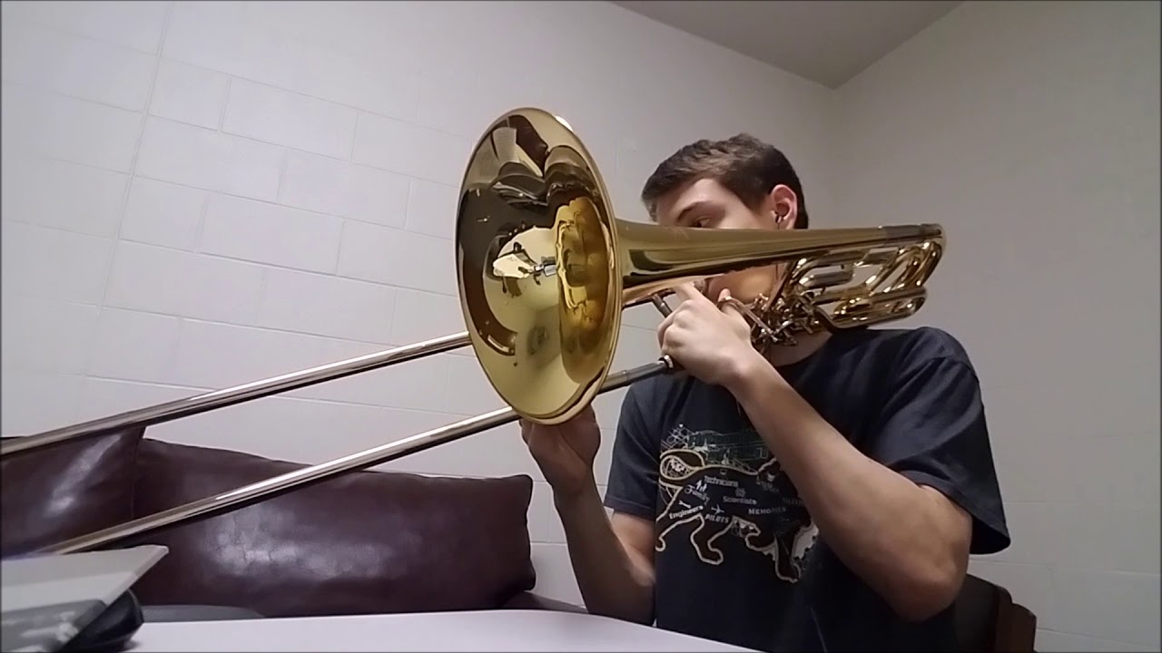Fountains of Rome low brass excerpt (trombones+tuba all played on bass