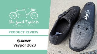 Bont Vaypor 2023 Carbon Cycling Shoes Review - Feat Boa Li2 Dials Unidirectional Carbon Light