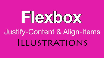 Justify-Content & Align-Items Properties Explained with Illustrations Flexbox CSS Tutorial