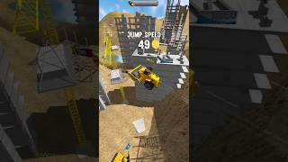 jcb fall down from construction building game #cargames #gaddiwala