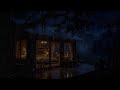 Soft Forest Cabin Rain 🌧 Deep Night Rain Sounds To Fall Asleep Fast, heavy rain for insomnia