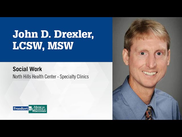 Watch John Drexler, clinical social worker on YouTube.