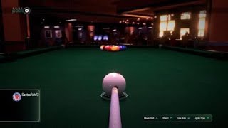 Pure Pool™,US 8-Ball Master against Xano_nym_ousX," Clear in 70 seconds ",nice cinematic shot!!! screenshot 5
