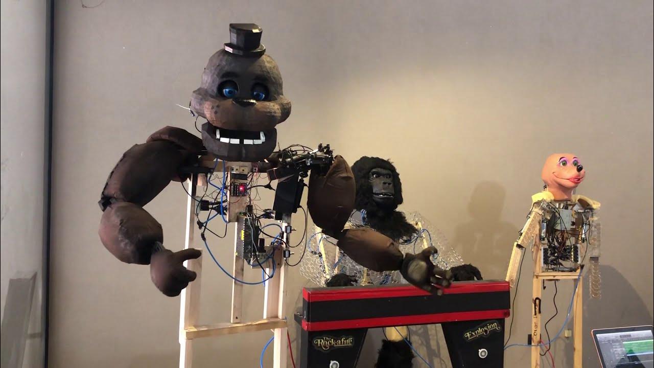 Real Freddy Fazbear Animatronic progress - YouTube