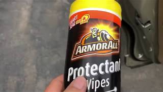 ArmorAll wipes. I review them here and show you the instant