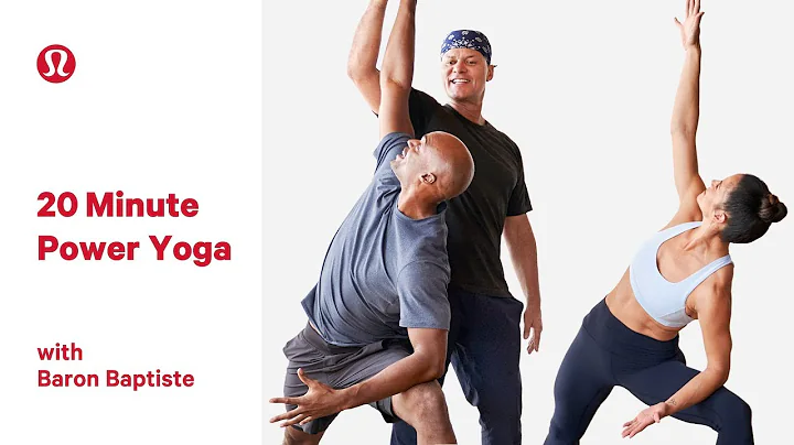 20 Minute Power Yoga Class with Baron Baptiste | l...