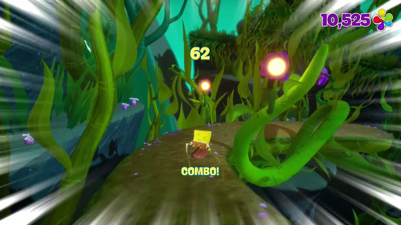 Beat Mermaid Man's Time Kelp Forest Golden Spatula Spongebob