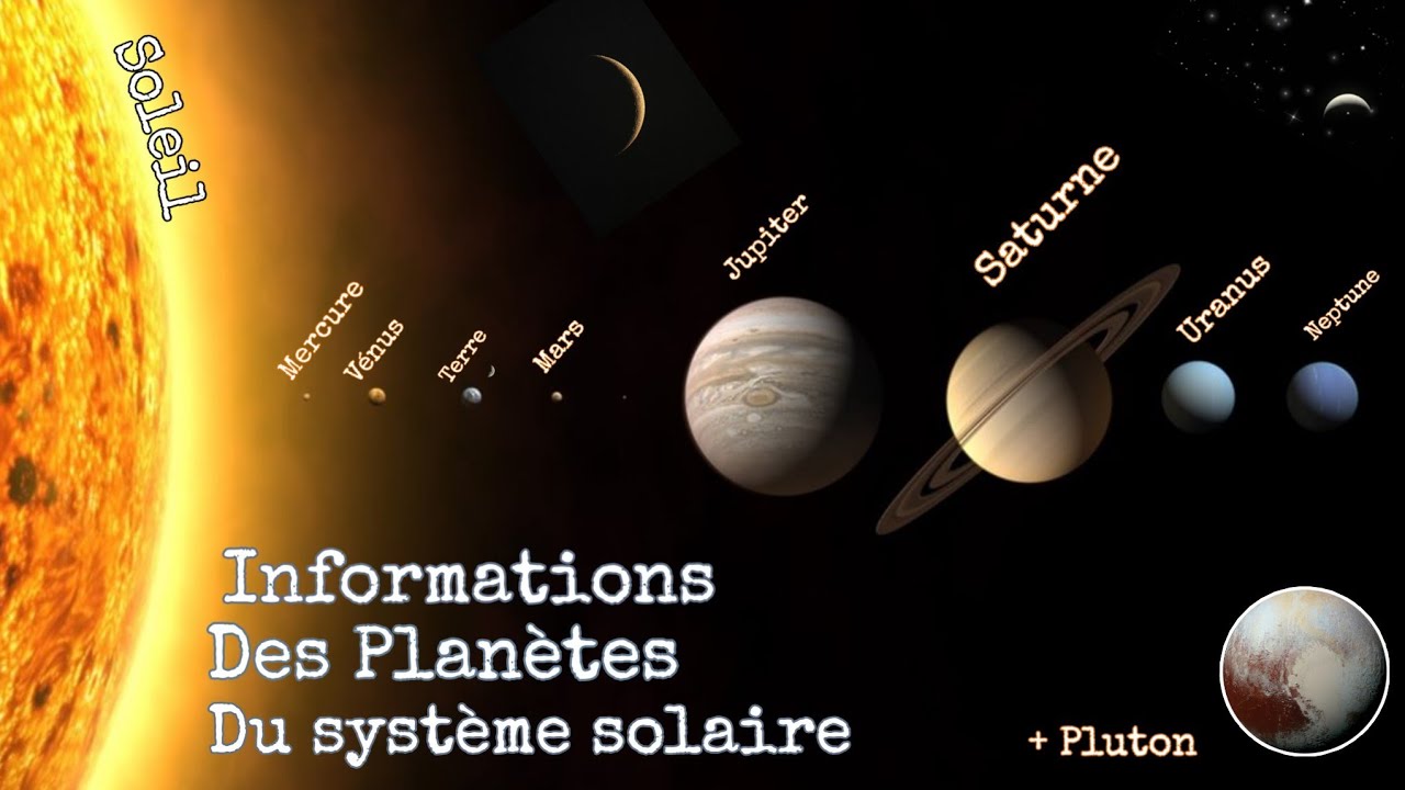 Informations Des Planètes Du Système Solaire Pluton