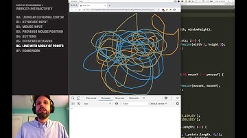 CP1: Interactivity in P5JS – Line with Array of Points