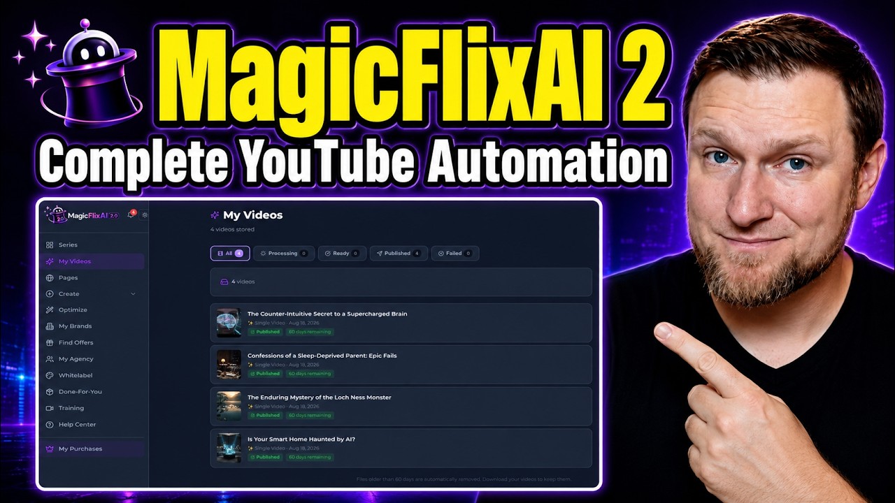MagicFlixAI 2.0 Review: Automate Your Faceless YouTube Channel