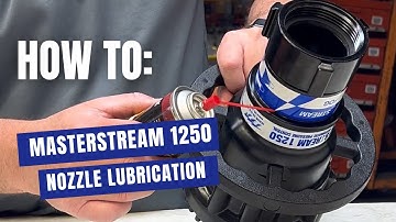 Masterstream 1250 Nozzle Maintenance | Step-by-Step Lubrication Guide