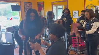 Learn how to braid Fulani braids with Hair Hustlers academy: BRAIDS, Quick Weaves, Sew Ins and more!