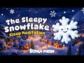 Calm Kids Sleep Meditation ❄️✨ The Sleepy Snowflake ❄️ Bedtime Stories for Kids 🌙 Koala Moon