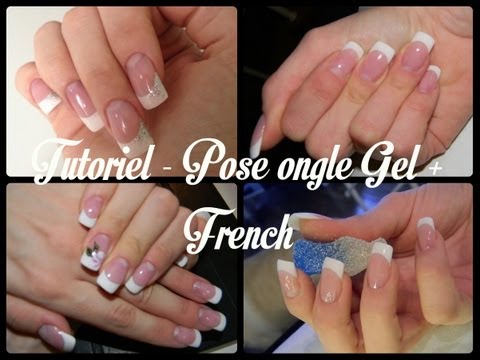 Tutoriel Pose Ongle Gel French Youtube