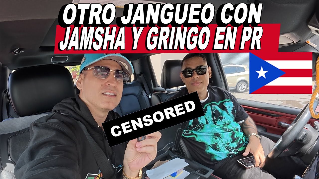 Janguiando Con Jamsha y Gringo 1 Dia Entero - Fuimos A Comer, A Donde Molusco Y Grabar Podcast 🇵🇷