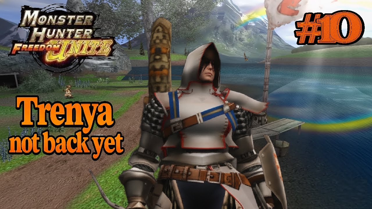 Monster Hunter (MHFU) Village ✩ ✩ ✩ ✩ | The Silver Horn | White Monoblos | Light Bowgun (LBG)