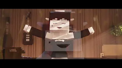 "Angel of the Stage" | Bendy and the Ink Machine Minecraft Music Video (Song by TryHardNinja)