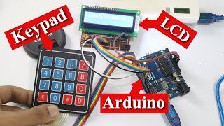 keypad and LCD interfacing with arduino in bangla