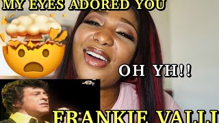 Frankie Valli - My Eyes Adored You | REACTION