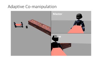 Adaptive Co-Manipulation (Master-Slave Strategy)