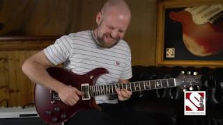2018 PRS McCarty 594 Satin Red Tiger Artist Package