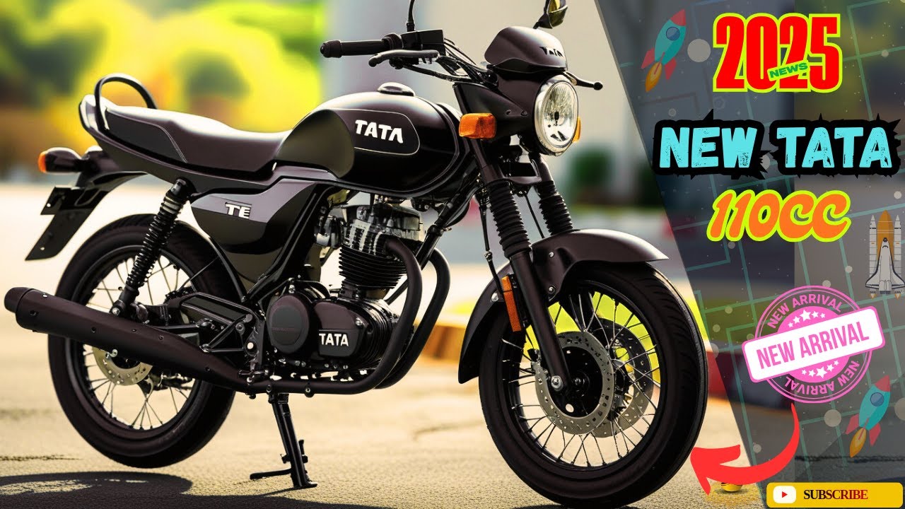 🏍️ New TATA 110 🏍️ | Full Review | Price | Mileage | Features | Top Speed & Launch Details